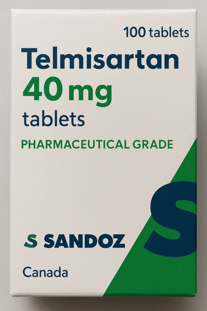 telmisartan (blood presure) 40mg x 100 – sandoz | canada pharmaceutical grade