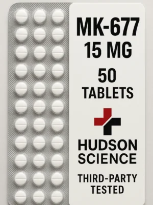 mk 677 15mg x 50 – hudson science (third party tested, second image)