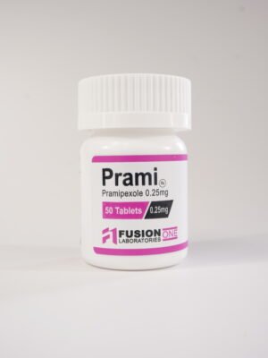 prami (pramipexole) 0.25mg – 50 tablets by fusion one laboratories