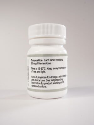 proviron 25 (mesterolone) 25mg – 50 tablets by fusion one laboratories