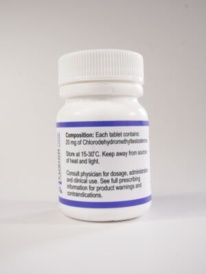 turinabol 20 (chlorodehydromethyltestosterone) 20mg – 50 tablets by fusion one laboratories